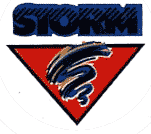 Guelph Storm 1991-1995 primary logo iron on heat transfer